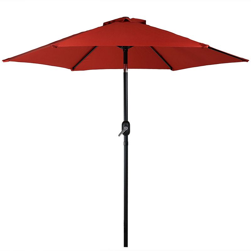 Sunnydaze 7.5' Patio Market Umbrella With Tilt And Crank