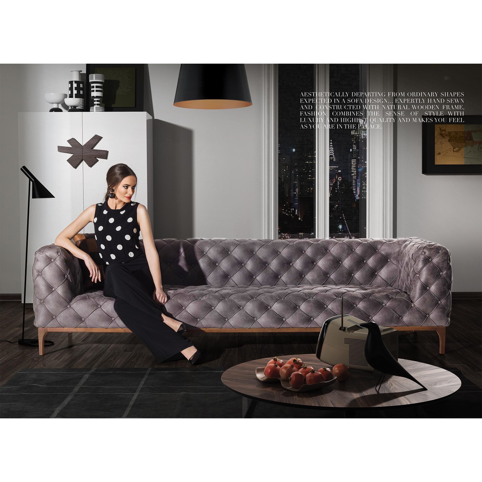 Fashion Sofa And 2 Cushions Fas001