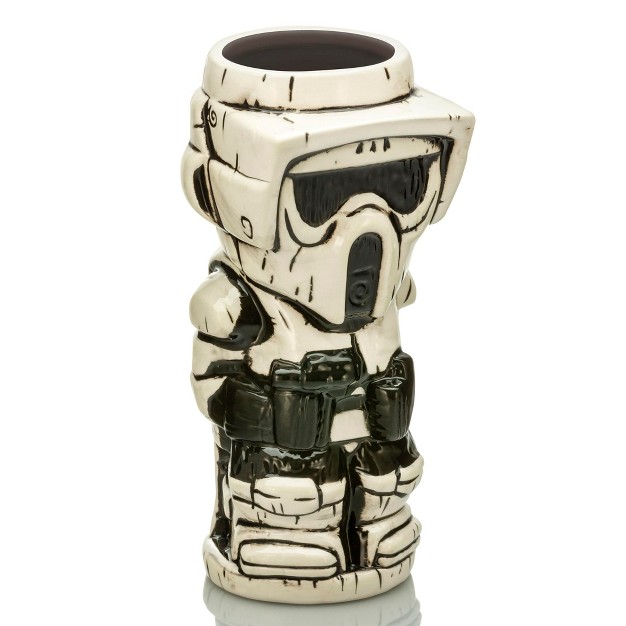 Beeline Creative Geeki Tikis Star Wars Scout Trooper Ceramic Mug Holds 16 Ounces