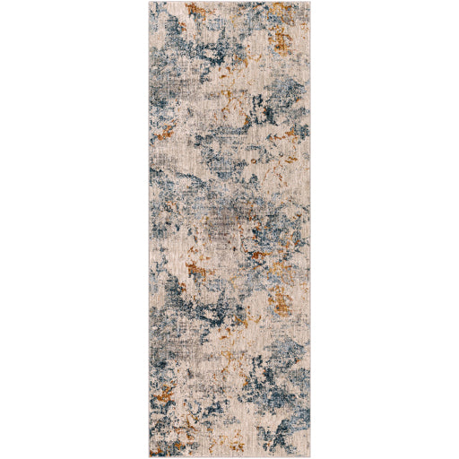 Laila Teal & Gray Rug