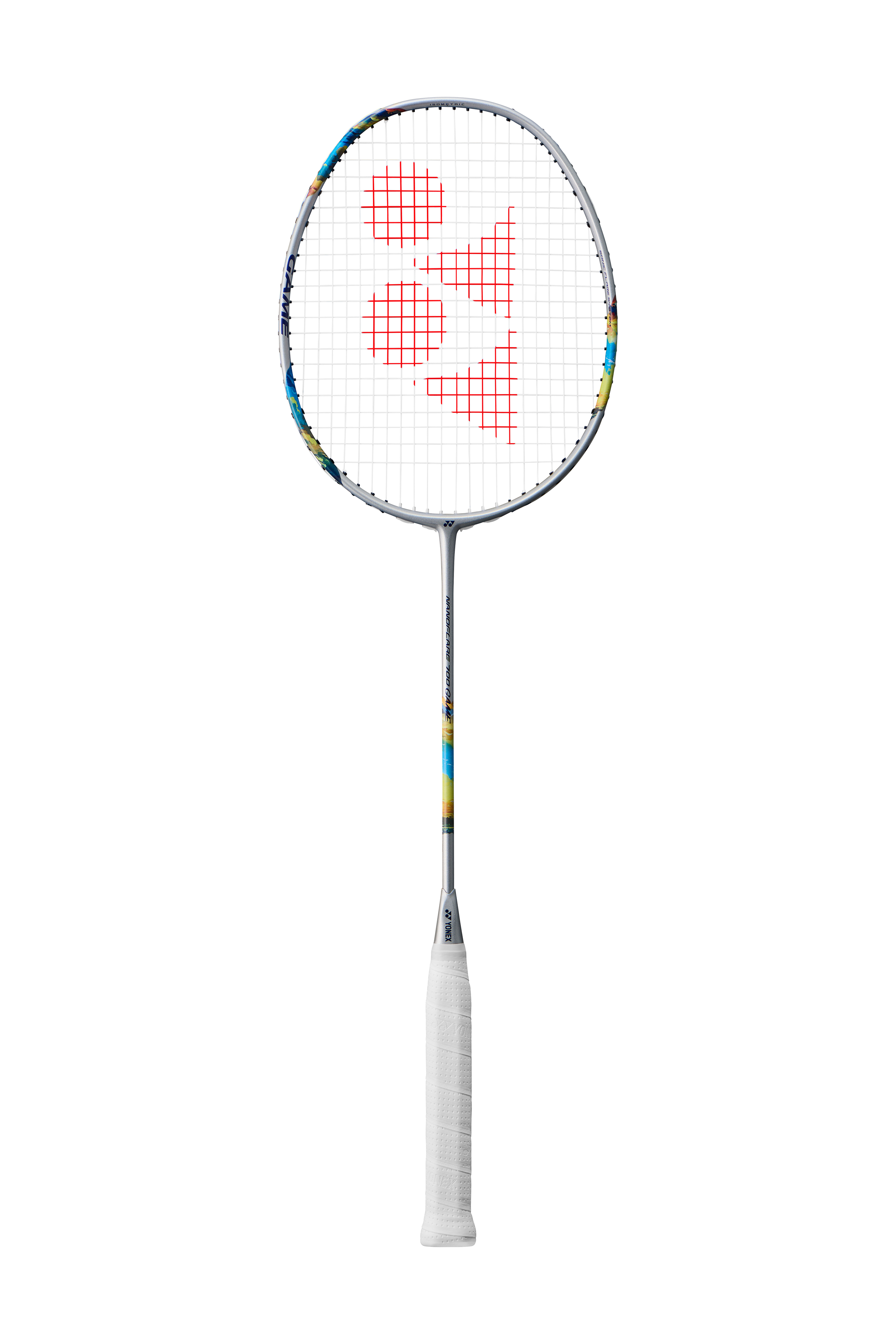 Yonex Nanoflare 700 Game (Silver/Sky Blue) Badminton Racket 2024