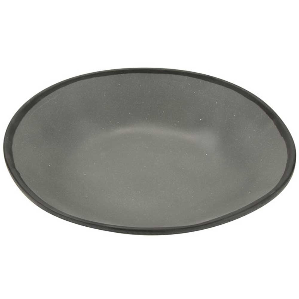 1.3 Qt. Speckled Gray Melamine Large Salad Bowl， Pasta Bowl