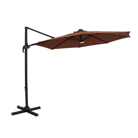 Island Umbrella NU6875 Santiago II 10 ft Octagon C...