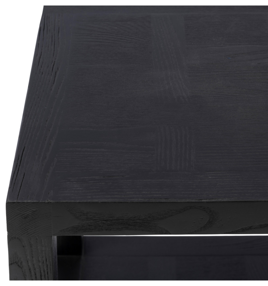 Black Ash Wood Side Table  Rivi√®ra Maison Colombe   Transitional   Side Tables And End Tables   by Oroa   Distinctive Furniture  Houzz