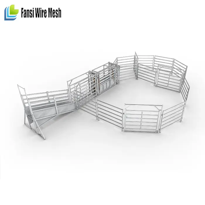 high quality galvanized steel livestock cattle fencing panels professional supplies