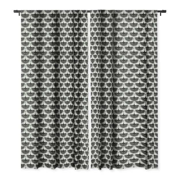 1pc Blackout Window Curtain Panel Deny Designs