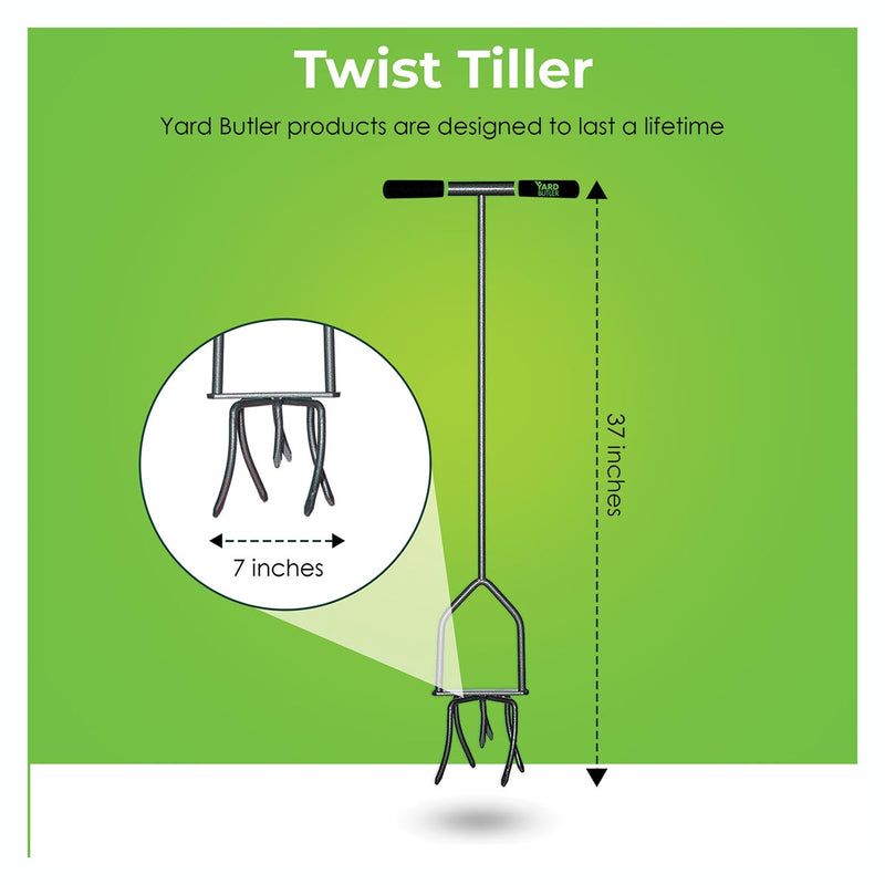 Yard Butler Garden Twist Tiller