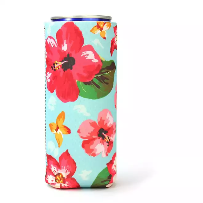 Academy Sports + Outdoors Floral Slim Can Sleeve