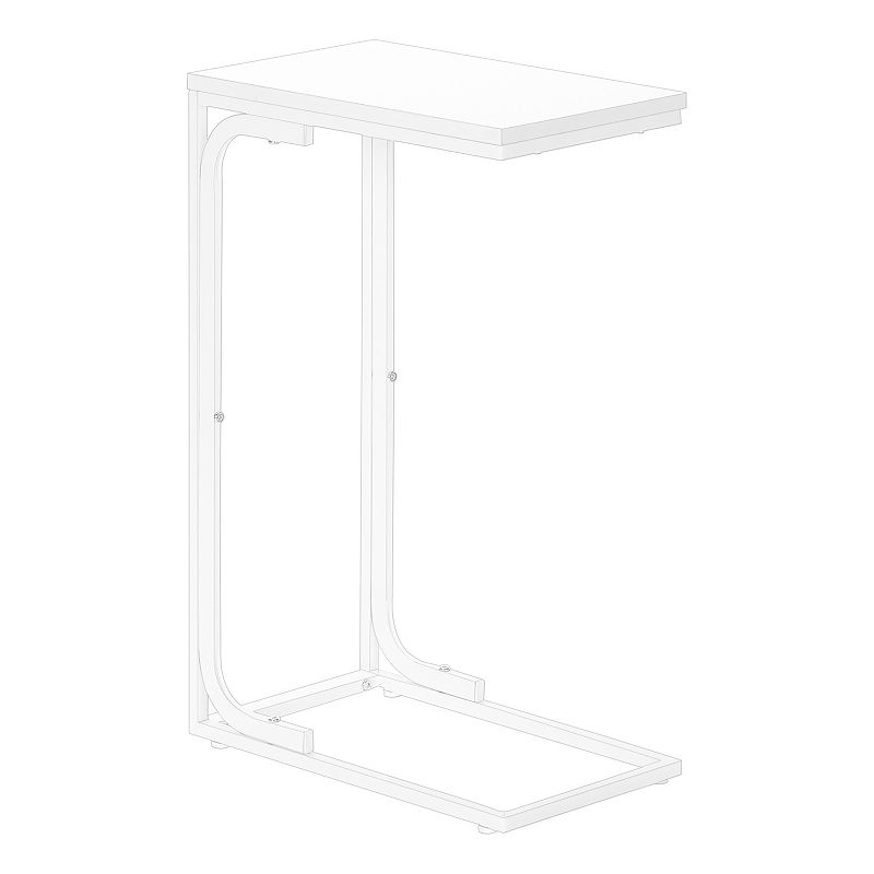 Monarch C-Shape Contemporary End Table