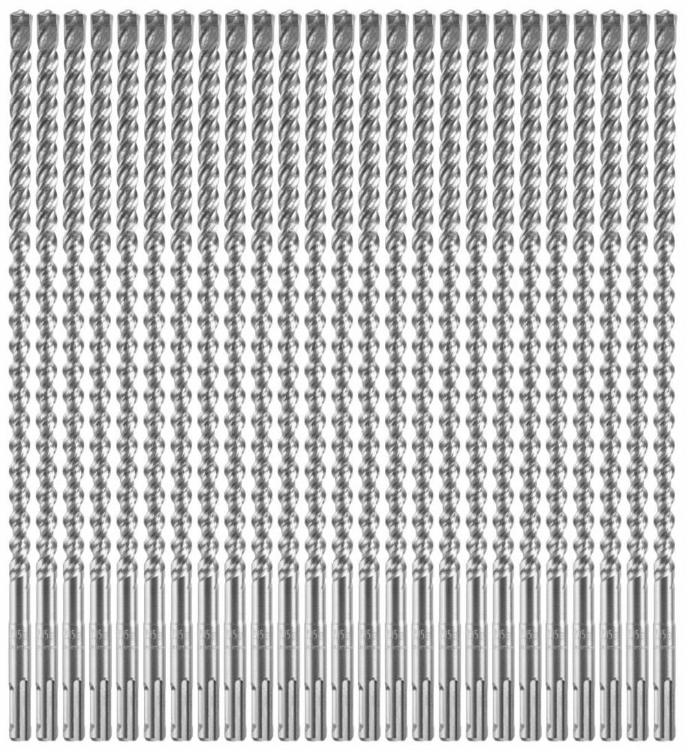 Bosch 25 pc. 3/8 In. x 10 In. x 12 In. SDS-plus Bulldog Xtreme Carbide Rotary Hammer Drill Bits HCFC2064B25 from Bosch