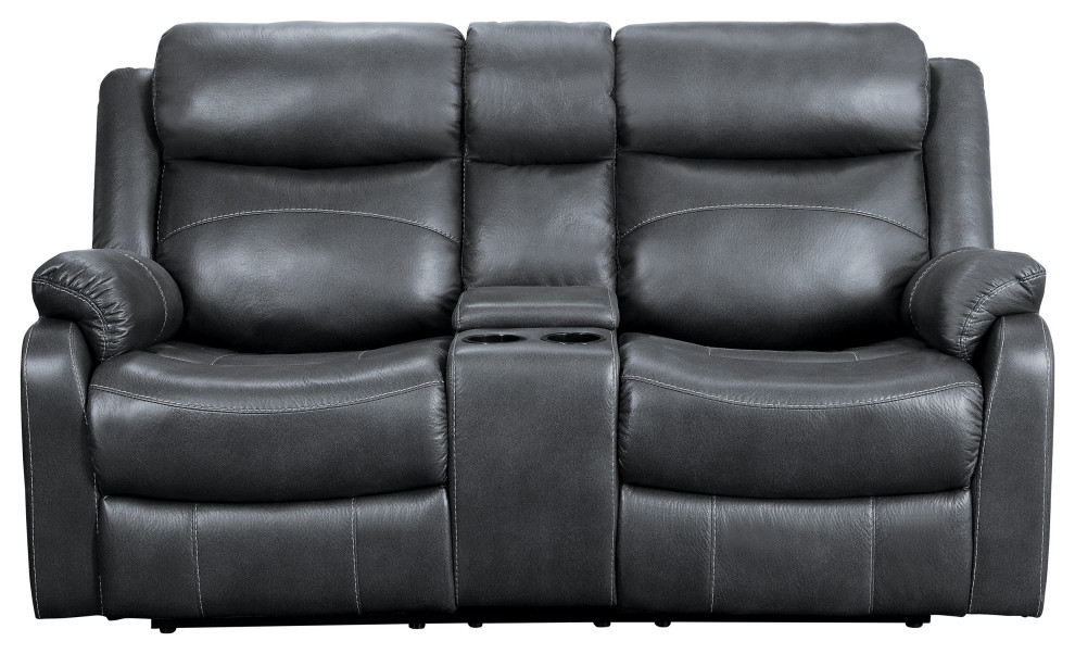 Darlene Reclining Sofa Collection   Contemporary   Loveseats   by Lexicon Home  Houzz