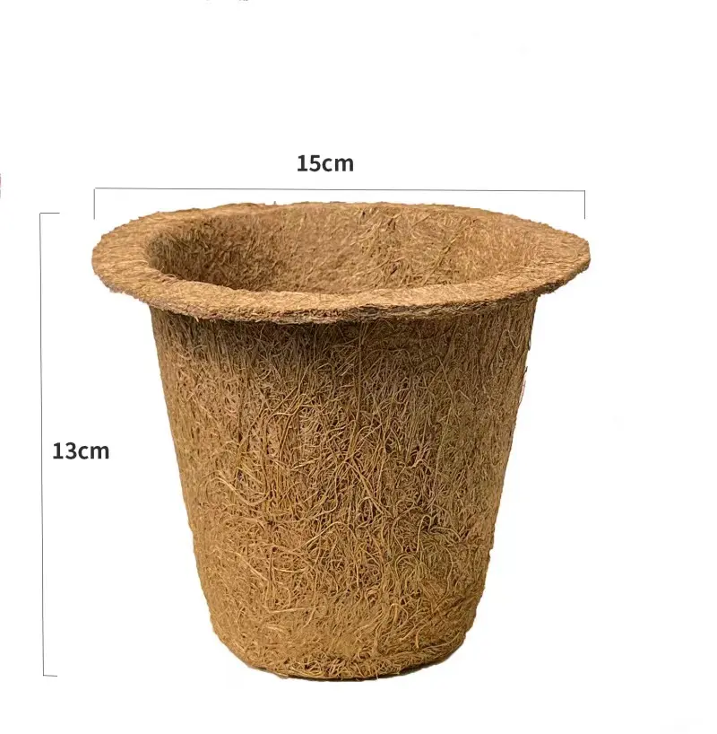 Coconut seedling pot green plant growth pot coconut flower pot manufacturers wholesale