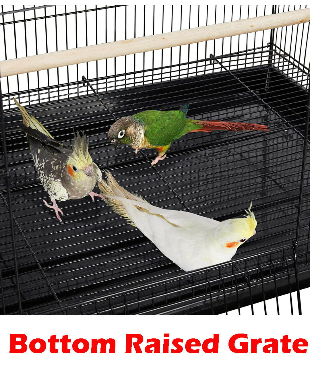 Six of Breeder Bird Flight Center Divider Cages Side Nesting Doors For Breeding Finches Parakeets Lovebirds Aviaries Canaries Budgies Parakeets