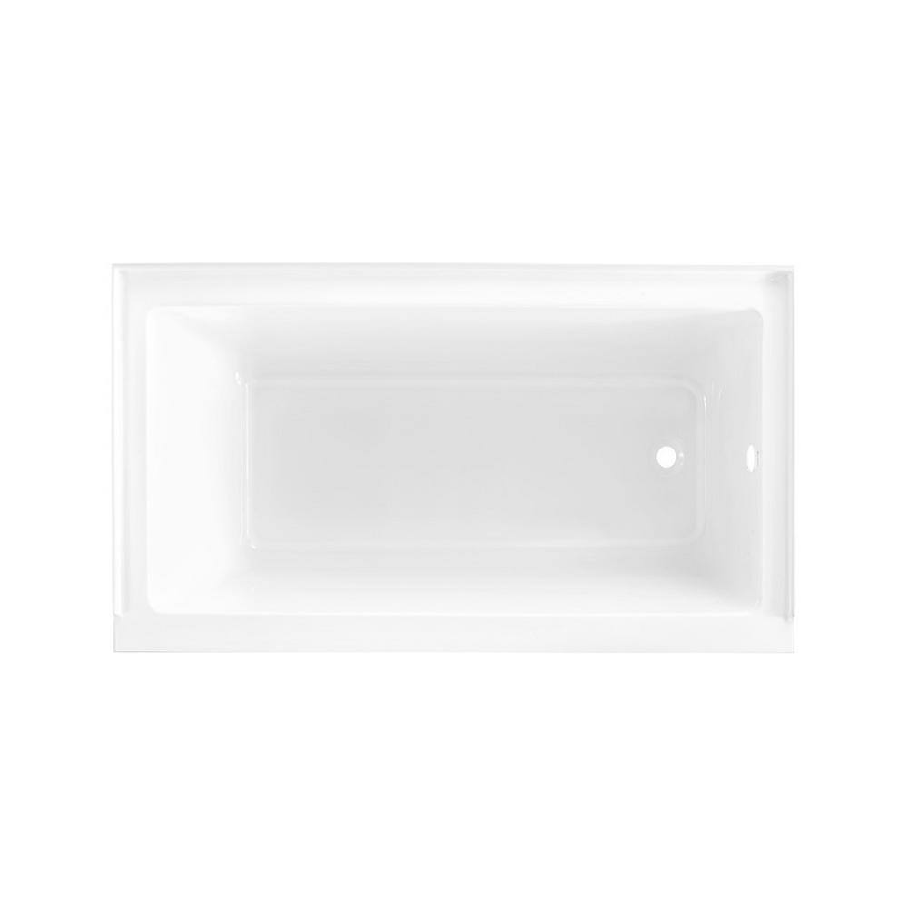 Swiss Madison Voltaire 60 x 30 in. Acrylic Right-Hand Drain with Integral Tile Flange Rectangular Drop-in Bathtub in white SM-DB560