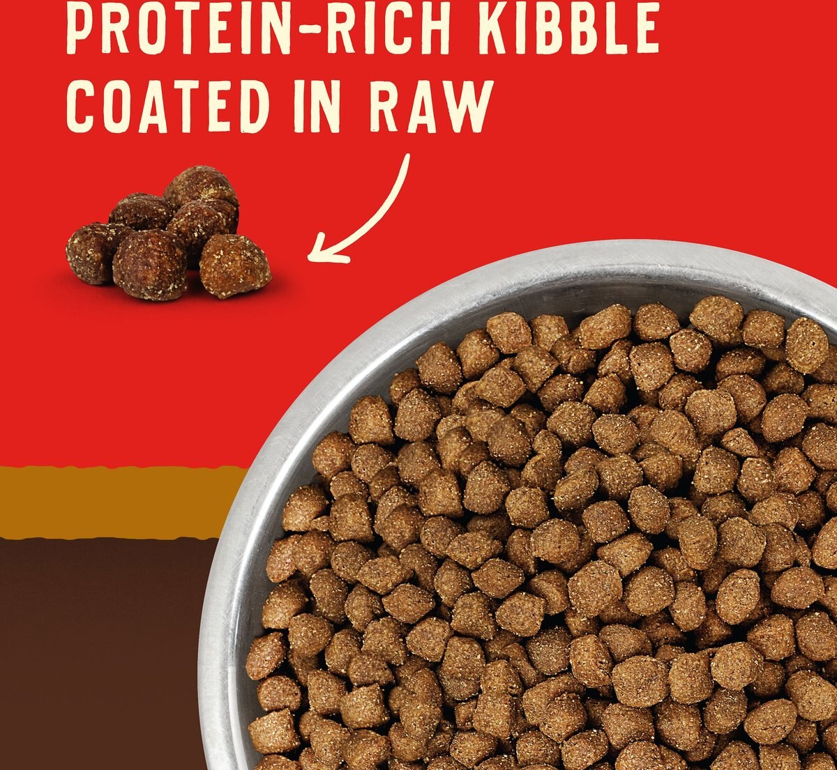 Stella and Chewy's Wild Red Raw Coated Kibble Puppy Grain-Free Prairie Recipe Dry Dog Food