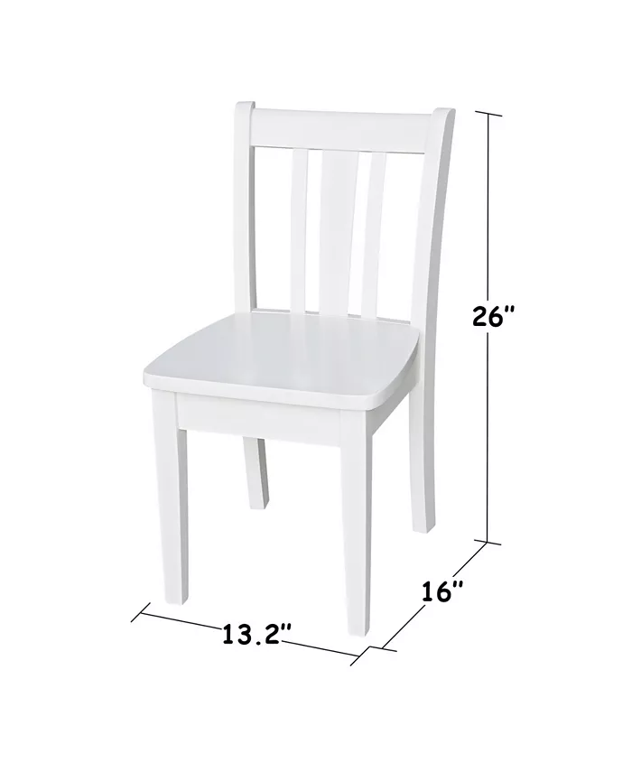 International Concepts San Remo Juvenile Chairs  Set of 2