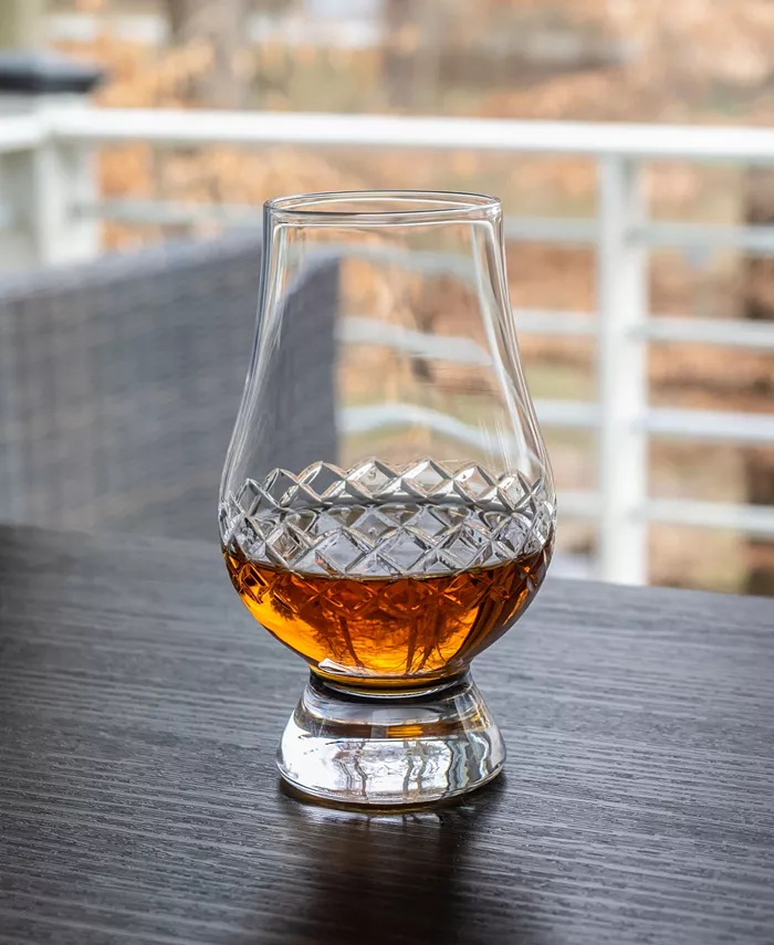 Rolf Glass Diamond Scotch Glencairn 6.75Oz - Set Of 4