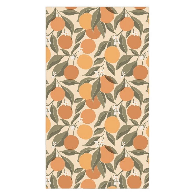 Cuss Yeah Designs Abstract Oranges Tablecloth Deny Designs