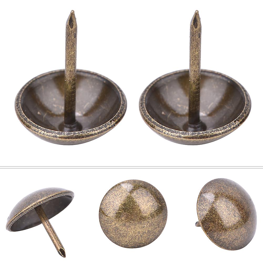 50pcs Thickened Upholstery Nails Tacks Stud Pushpin Round Head Decorative Thumbtack Hardware Parts(23x23mm )