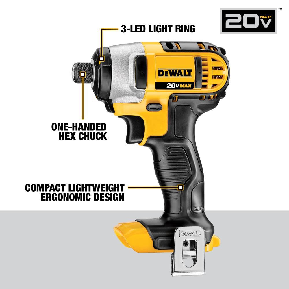 DW 20V MAX Compact 5-Tool Combo Kit DCK521D2 from DW