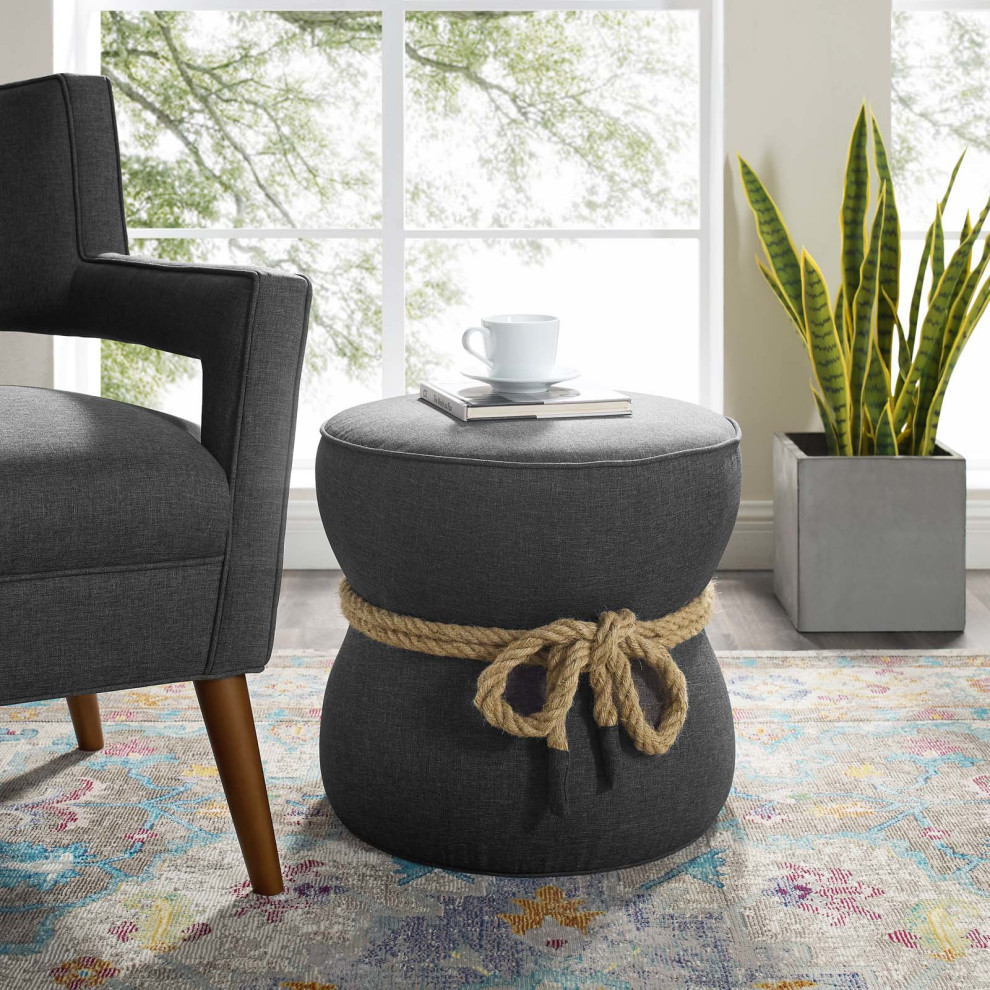 Arecibo Ottoman   Beach Style   Footstools And Ottomans   by HedgeApple  Houzz