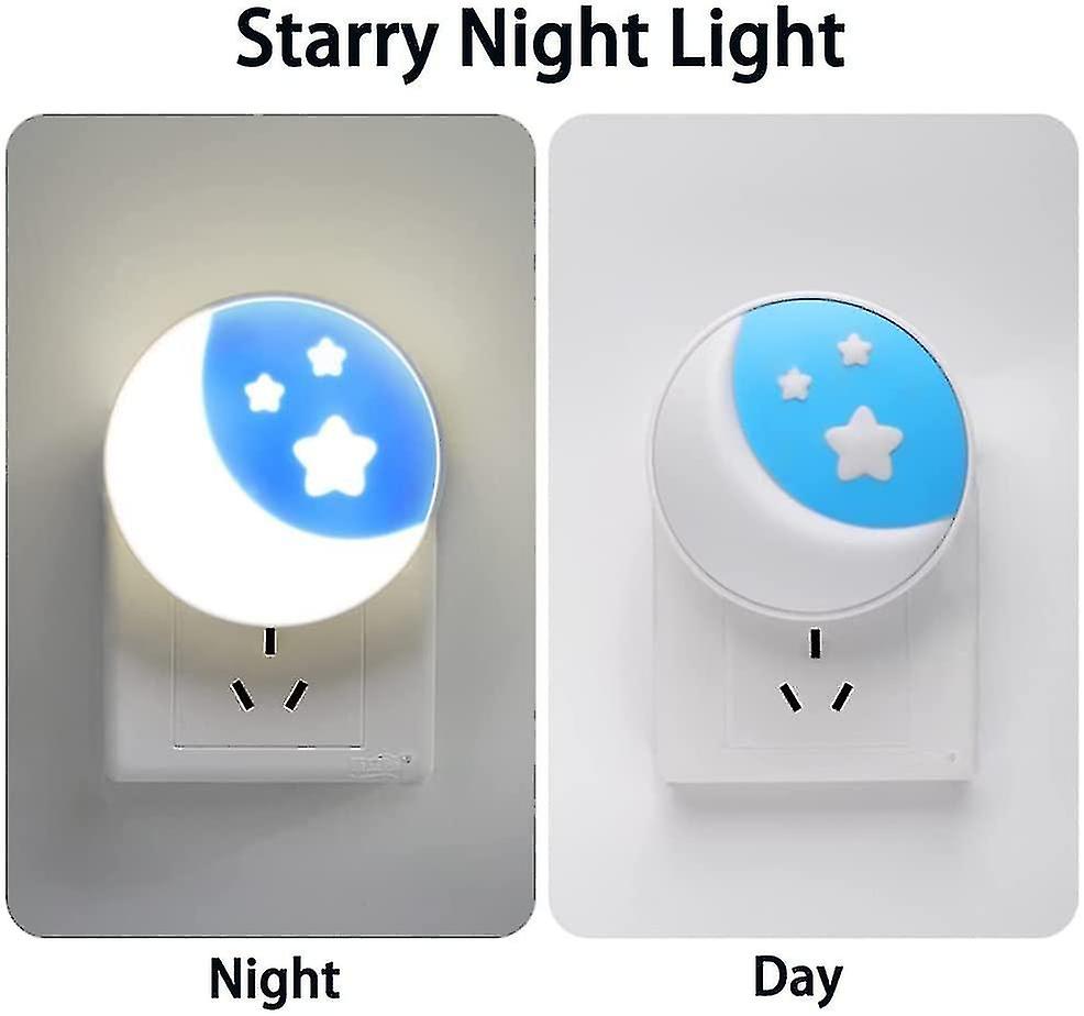 Kids Night Light， Electric Plug Night Light， 2 Pack Kids Night Light Plug， Baby Night Light， Wall Mount Night Light， Automatic Switch