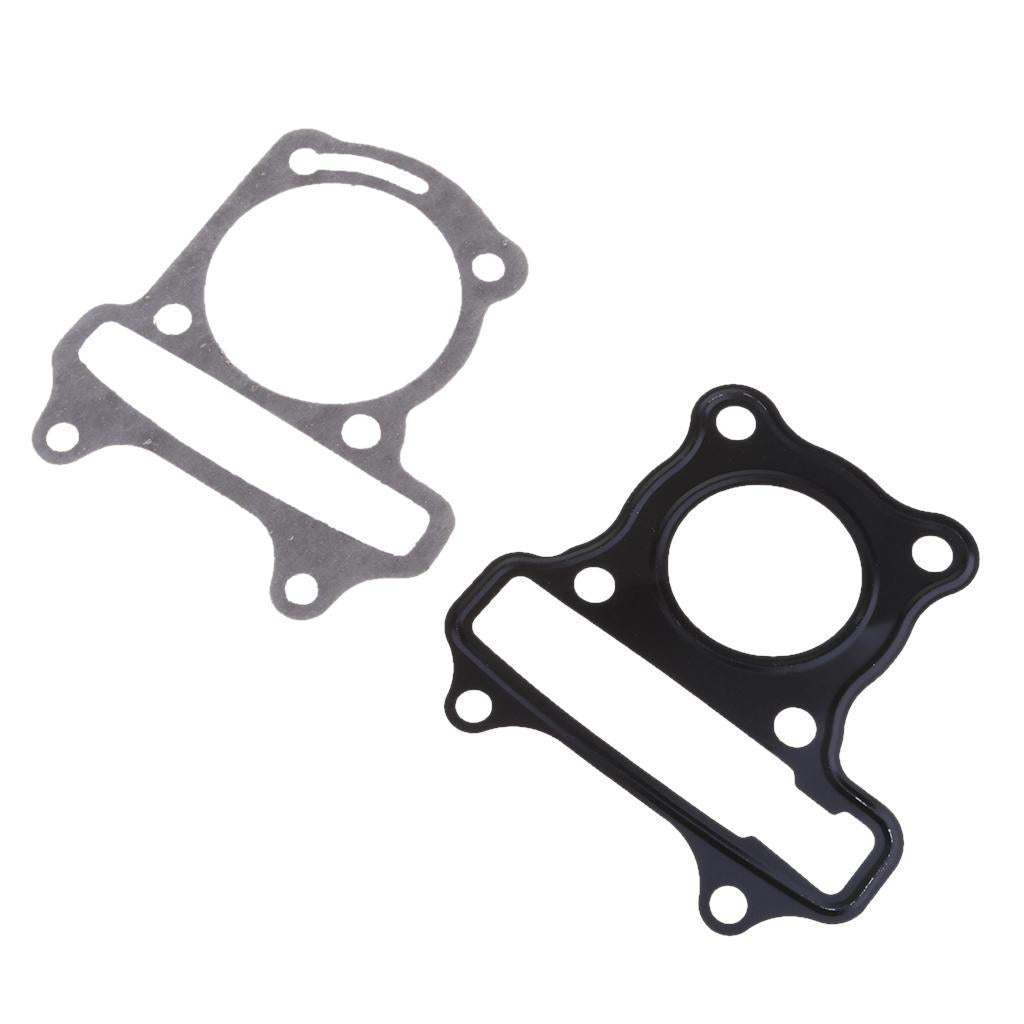 39mm Head + Base Gasket Set for GY6 50cc Gas Scooter Moped 139qmb Engine 50cc(39mm)