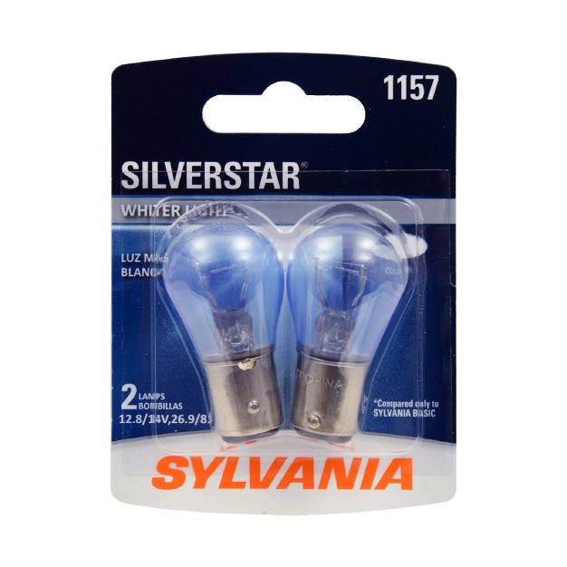 Sylvania 1157 Silverstar High Performance Miniature Bulb contains 2 Bulbs