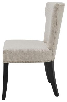 Dresden Fabric Chair  (Set of 2)   Contemporary   Dining Chairs   by VirVentures  Houzz