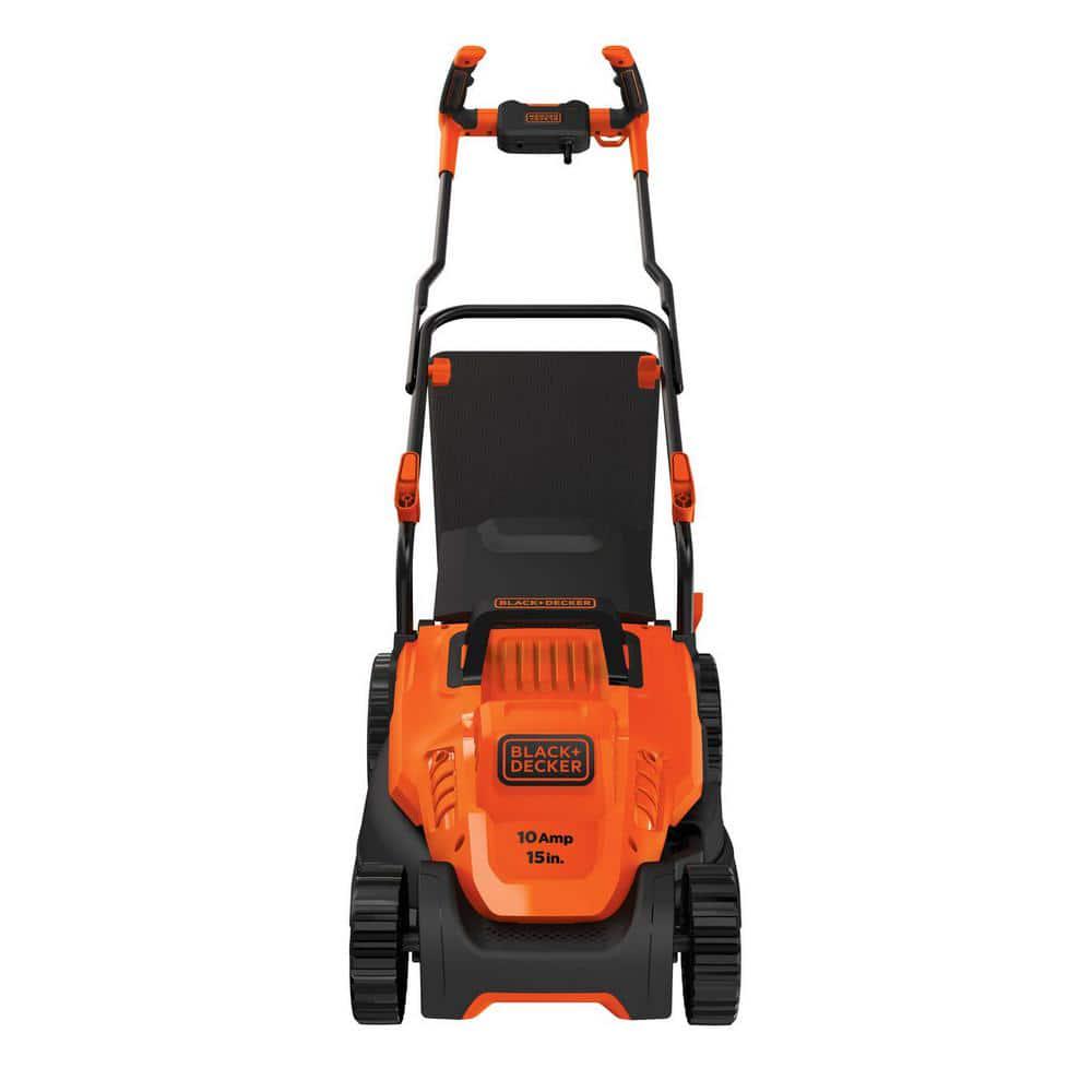 BLACKDECKER 15 in 10 AMP Corded Electric Walk Behind Push Lawn Mower