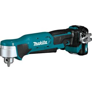 Makita 12V max CXT Lithium-Ion Cordless 38 in. Right Angle Drill Kit (2.0 Ah) AD03R1