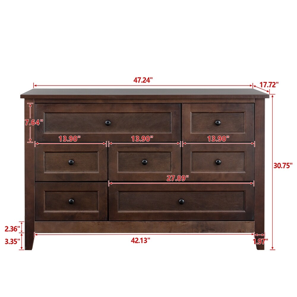 Solid Wood spray painted Drawer Dresser Bar Buffet Tableware Cabinet  Lockers Buffet Server Console Table