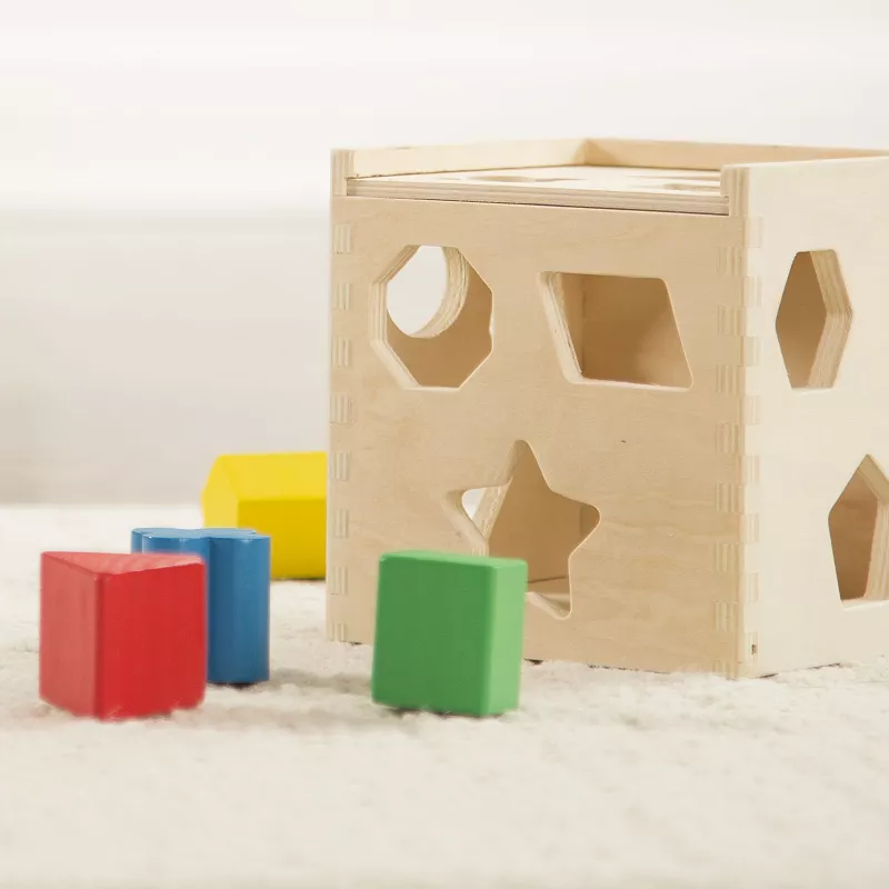 Melissa and Doug Shape Sorting Cube