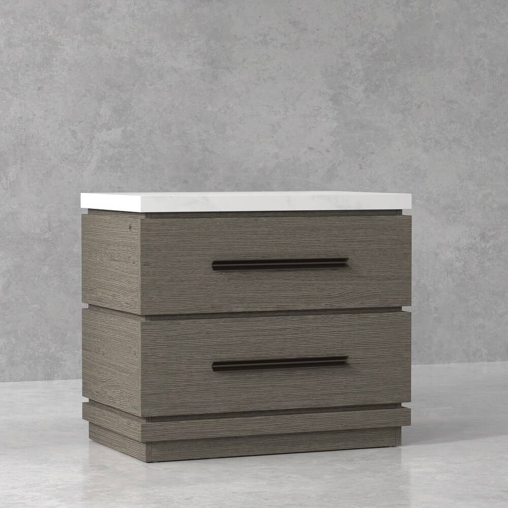 2 Drawer Nightstand