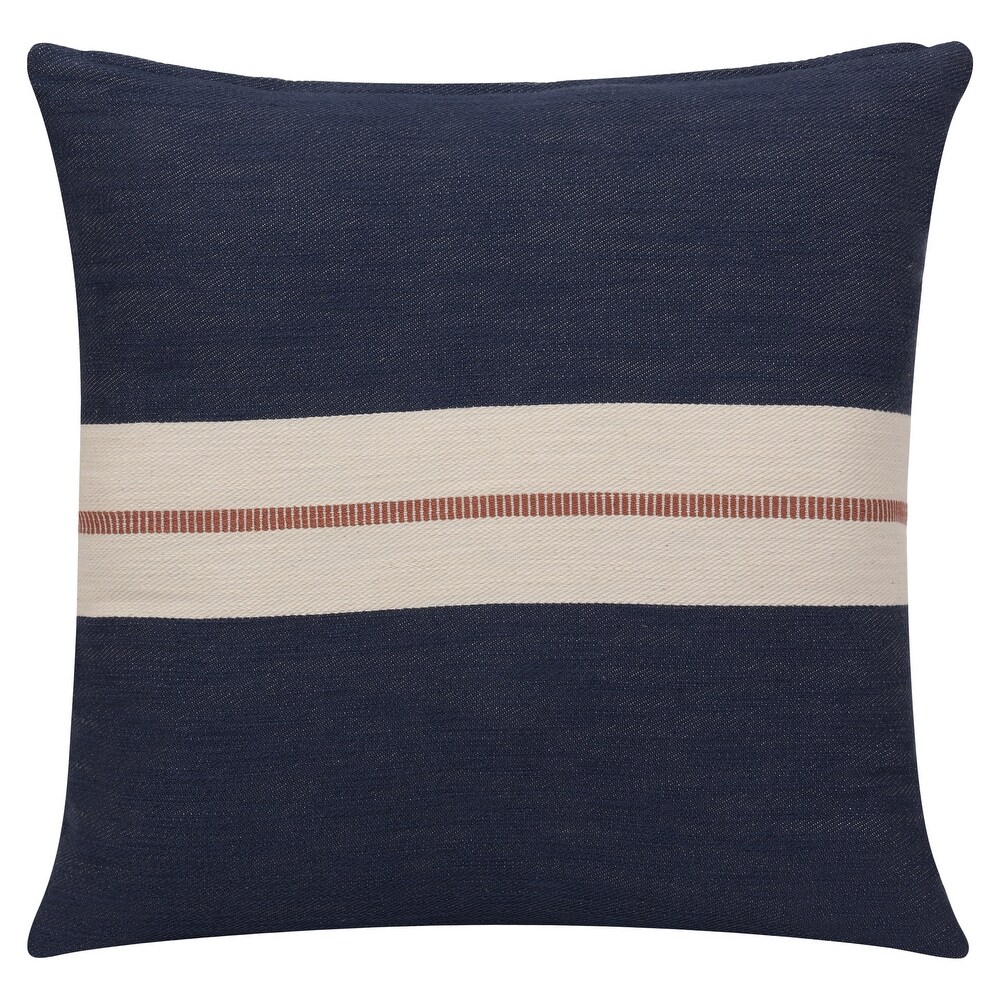 Sevita Striped Cotton Throw Pillow