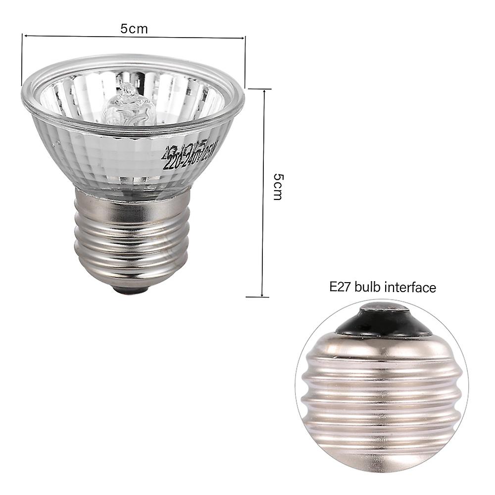 1 Halogen Heat Lamp Silver