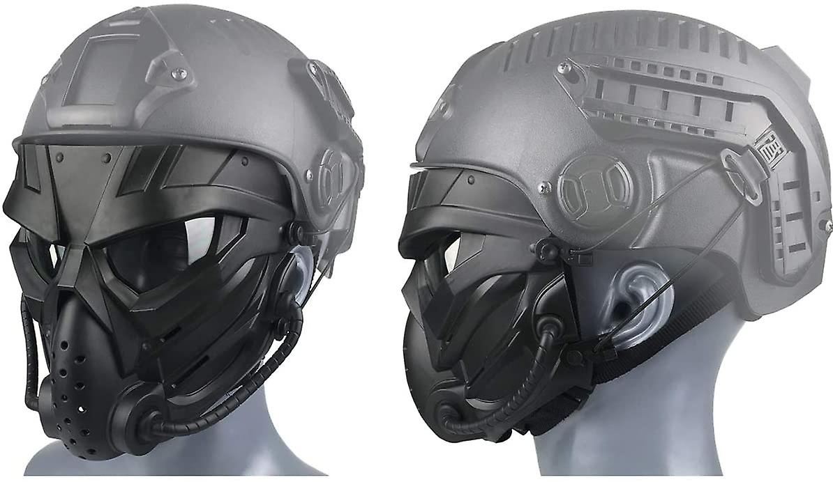 Alien Airsoft Mask Full Face Tactical Mask With Eye Protection Impact Resistant