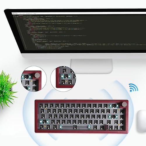 Mechanical wired Keyboards | Game Mechanical Keyboard RGB Backlit，Portable Desktop Computer Wireless