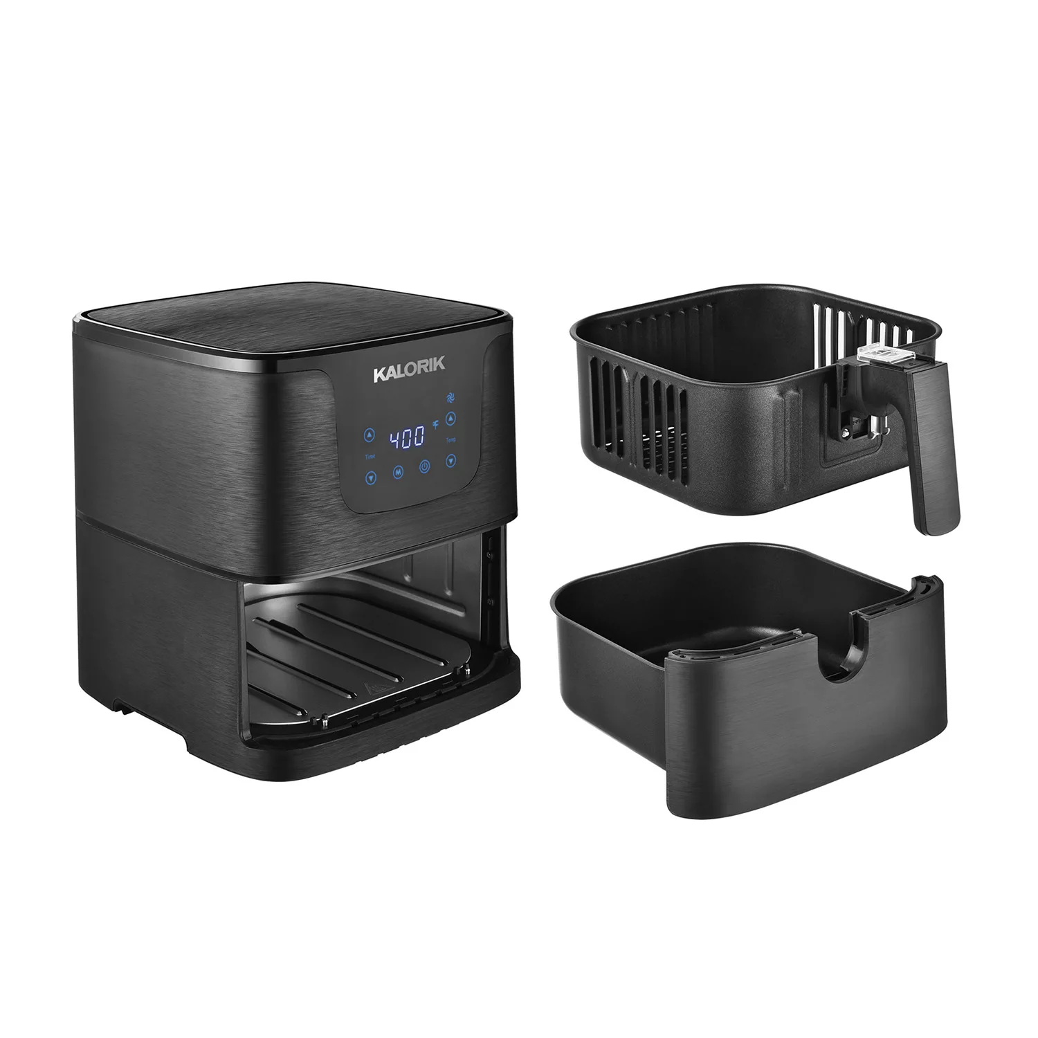 Kalorik 5.3 Quart Matte Black Digital Air fryer Pro XL