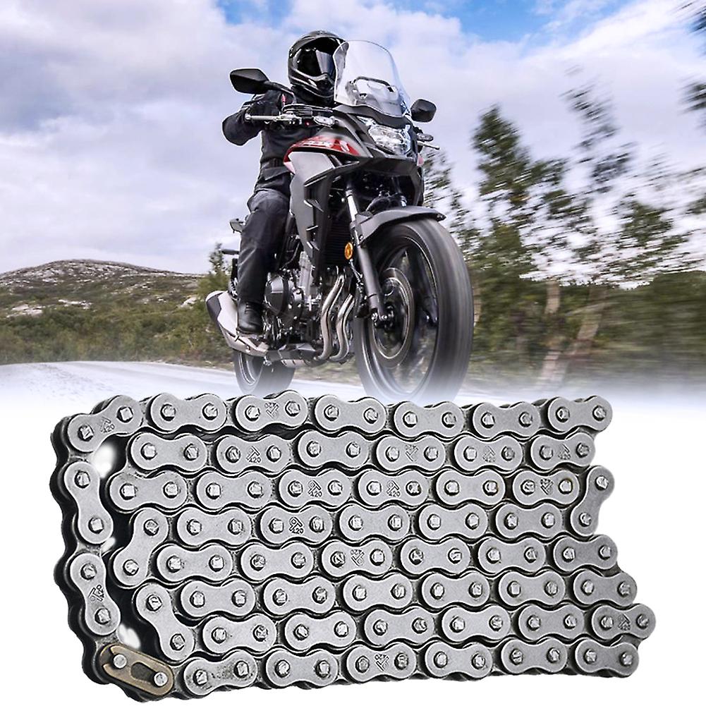 420 Standard Roller Chain 108 Link Heavy Duty Steel Chain Gas Motorcycle Chain For Pit Bike Atv Quad Go Kart Scooter