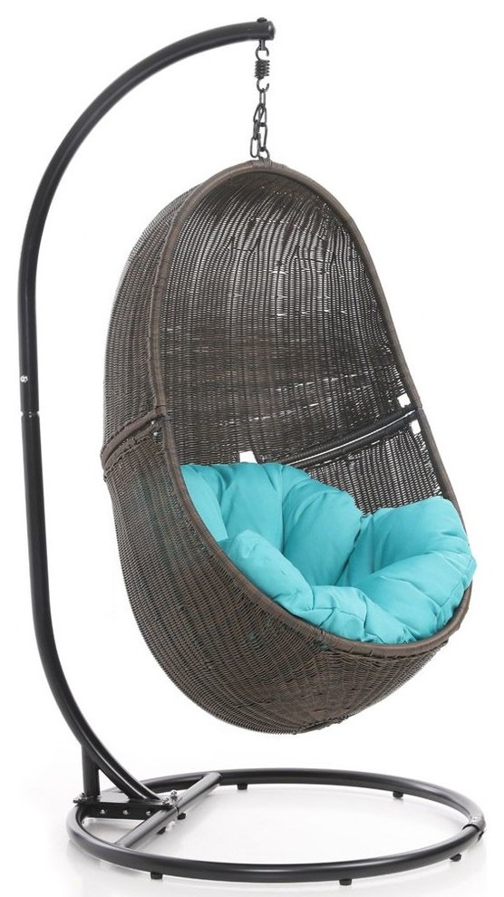 Modern Bali Swing Chair   Contemporary   Hammocks And Swing Chairs   by Zuri Furniture  Houzz