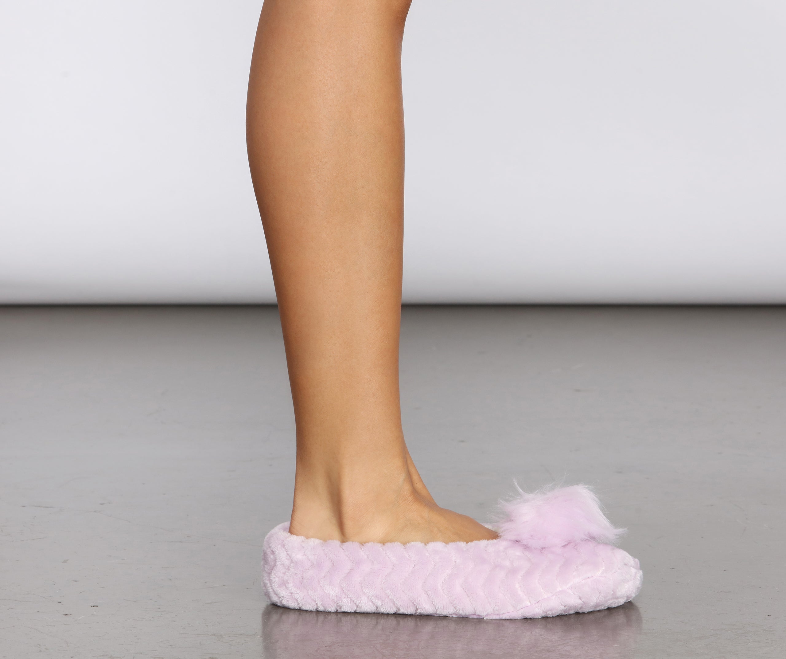 Pom Pom Sock Slipper