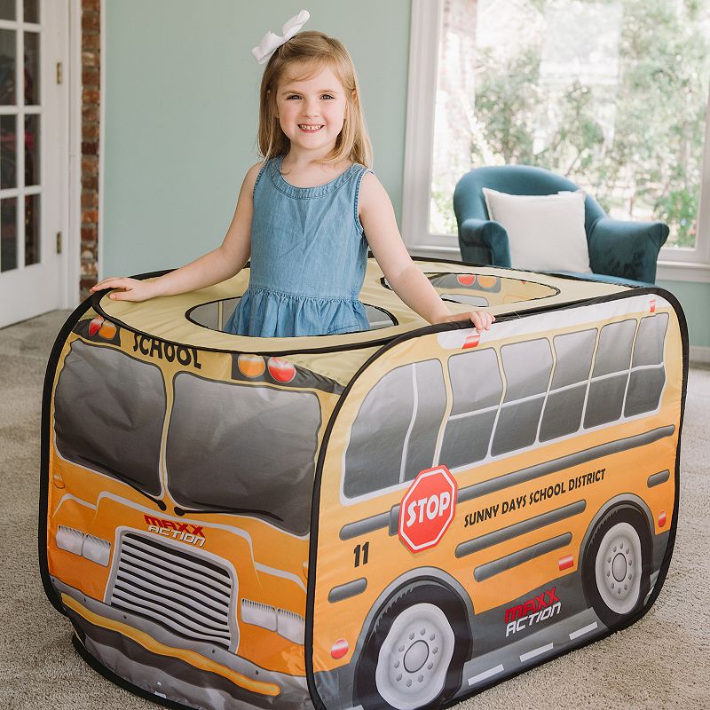 Sunny Days Entertainment Pop-Up Play Tent School Bus