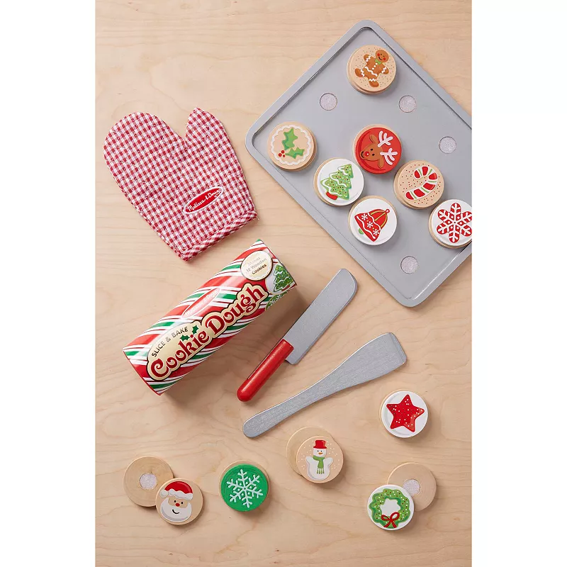 Melissa and Doug Slice and Bake Christmas Cookie Play Set