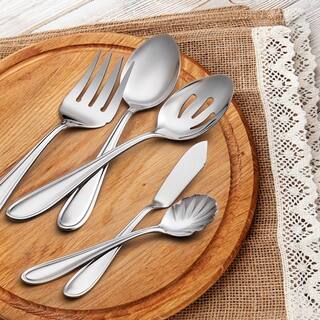 HAMPTON FORGE Lincoln - 46 Piece 180 Stainless Steel Flatware Set (Service for 8) 267A046HFN