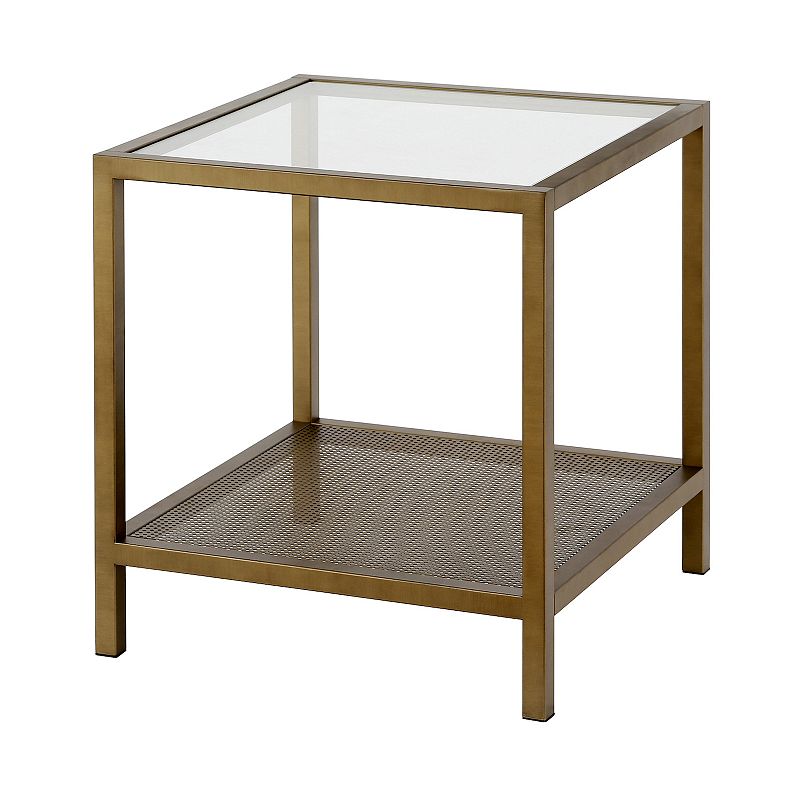 Finley and Sloane Rigan 2-Tier Square Side Table