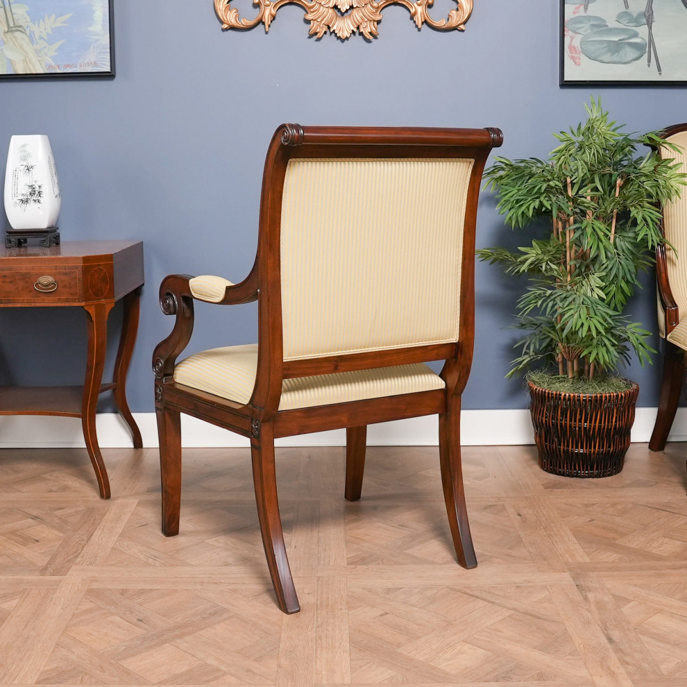 Regency Upholstered Arm Chair   Victorian   Dining Chairs   by Niagara Furniture  Houzz