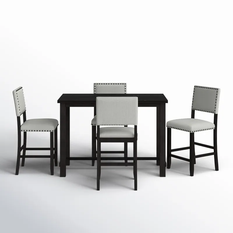 Lavada 4 – Person Counter Height Dining Set