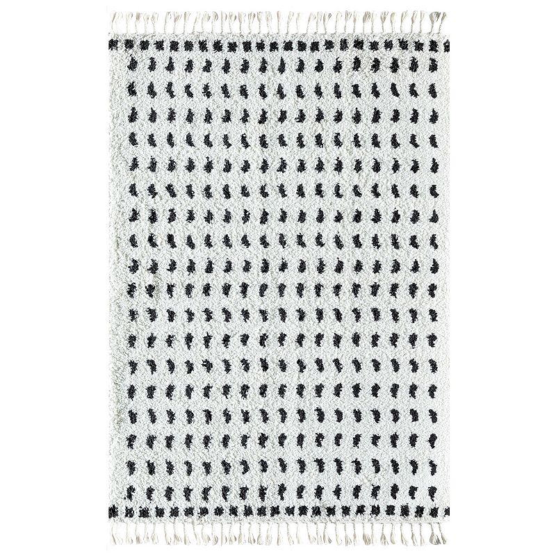 CosmoLiving Rugs America Cyprus Modern Dots Secret Moment Area Rug