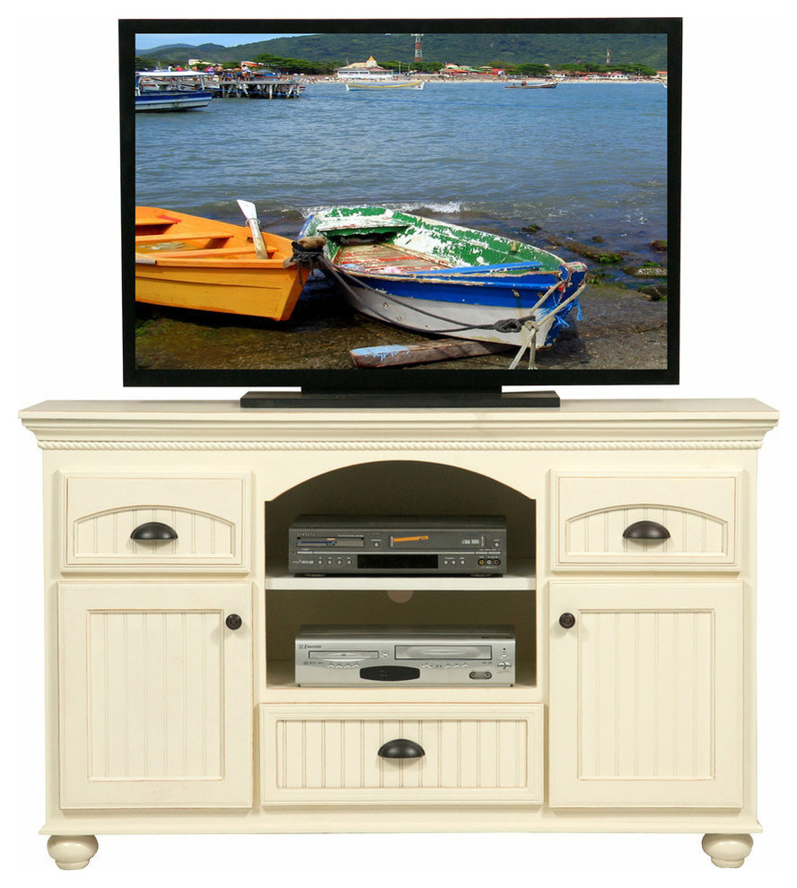 Eagle Furniture American Premiere 58 quotEntertainment Console   French Country   Entertainment Centers And Tv Stands   by Eagle Furniture  Houzz